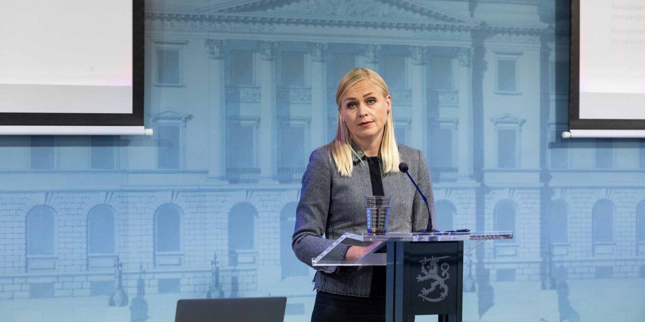 Finnish Foreign Minister Elina Valtonen to Visit Israel and Palestinian Territories for High-Level Talks on Bilateral Relations and Middle East Peace