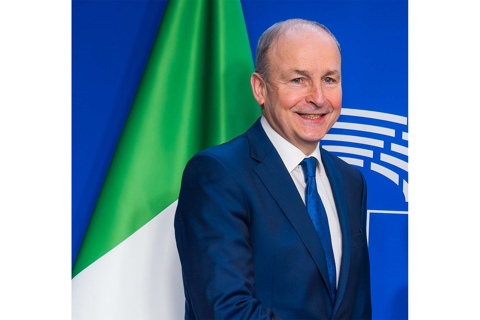 Photograph of Prime Minister Micheal Martin of Ireland, credited to The European Union, dated between 1998 and 2026.