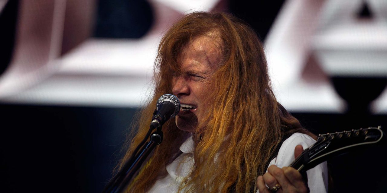 Chanting for a Guitar God: Megadeth Rules Tuska in a Heavy Metal Downpour