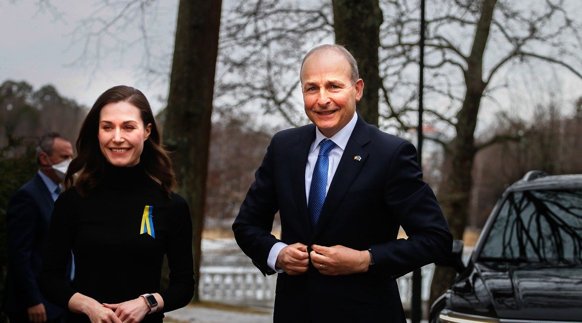 Prime Minister Marin and Her Irish Counterpart Martin: The Truth Must Be Told About Russia’s Illegal Military Aggression Against Ukraine
