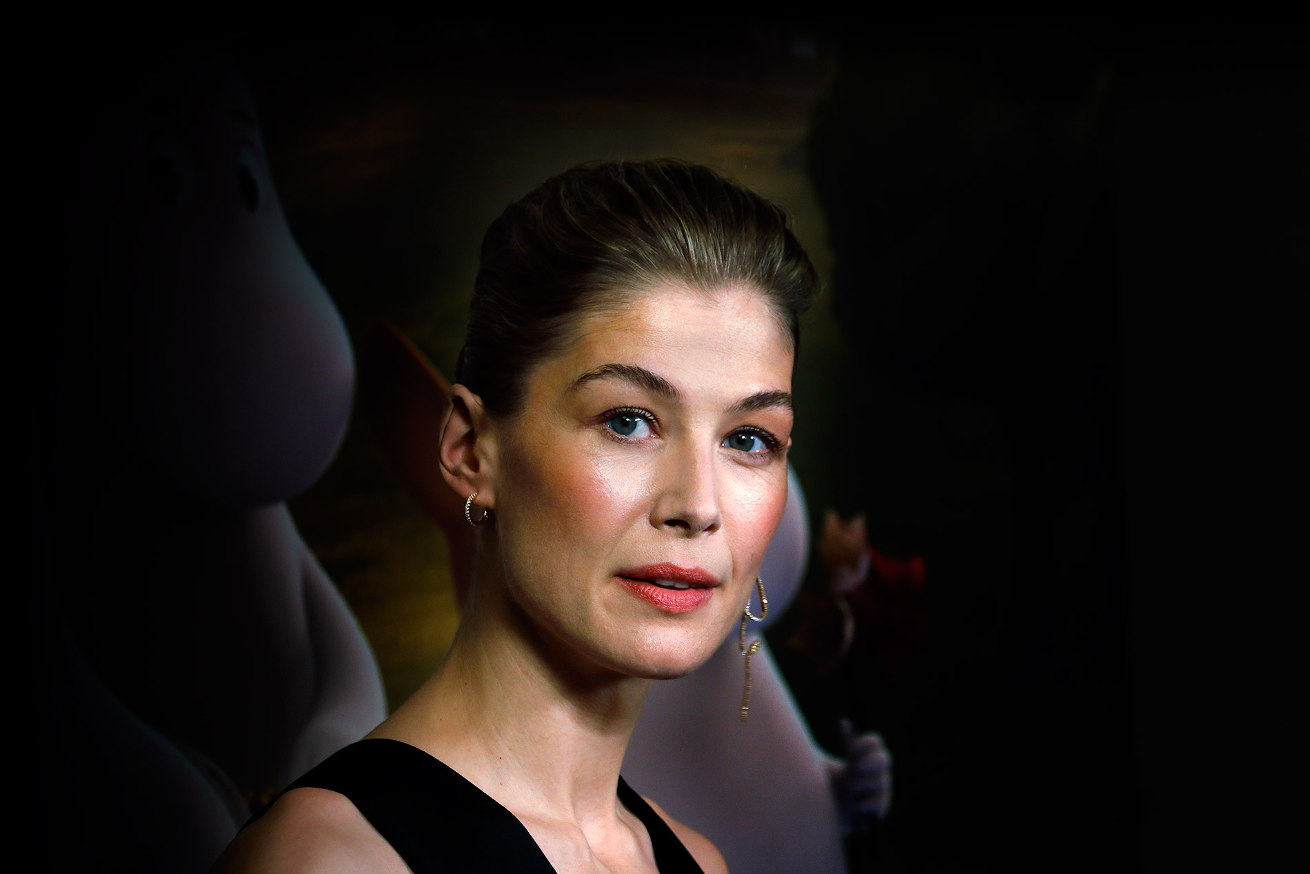 British actor Rosamund Pike visited Finland in January 2019. In her role in 'In the Grey,' she portrays a formidable UN negotiator named Evelyn Drake. Photograph: TONY ÖHBERG/FINLAND TODAY
