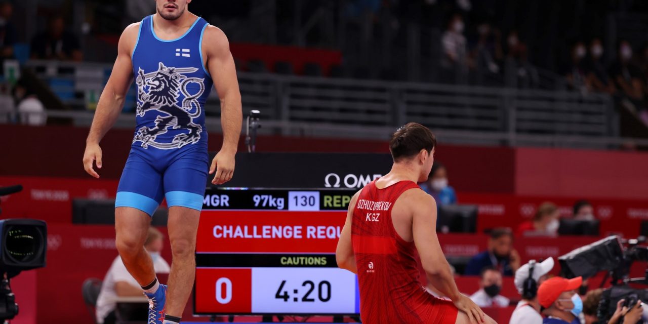 Arvi Savolainen to Wrestle for Bronze Medal on Tuesday