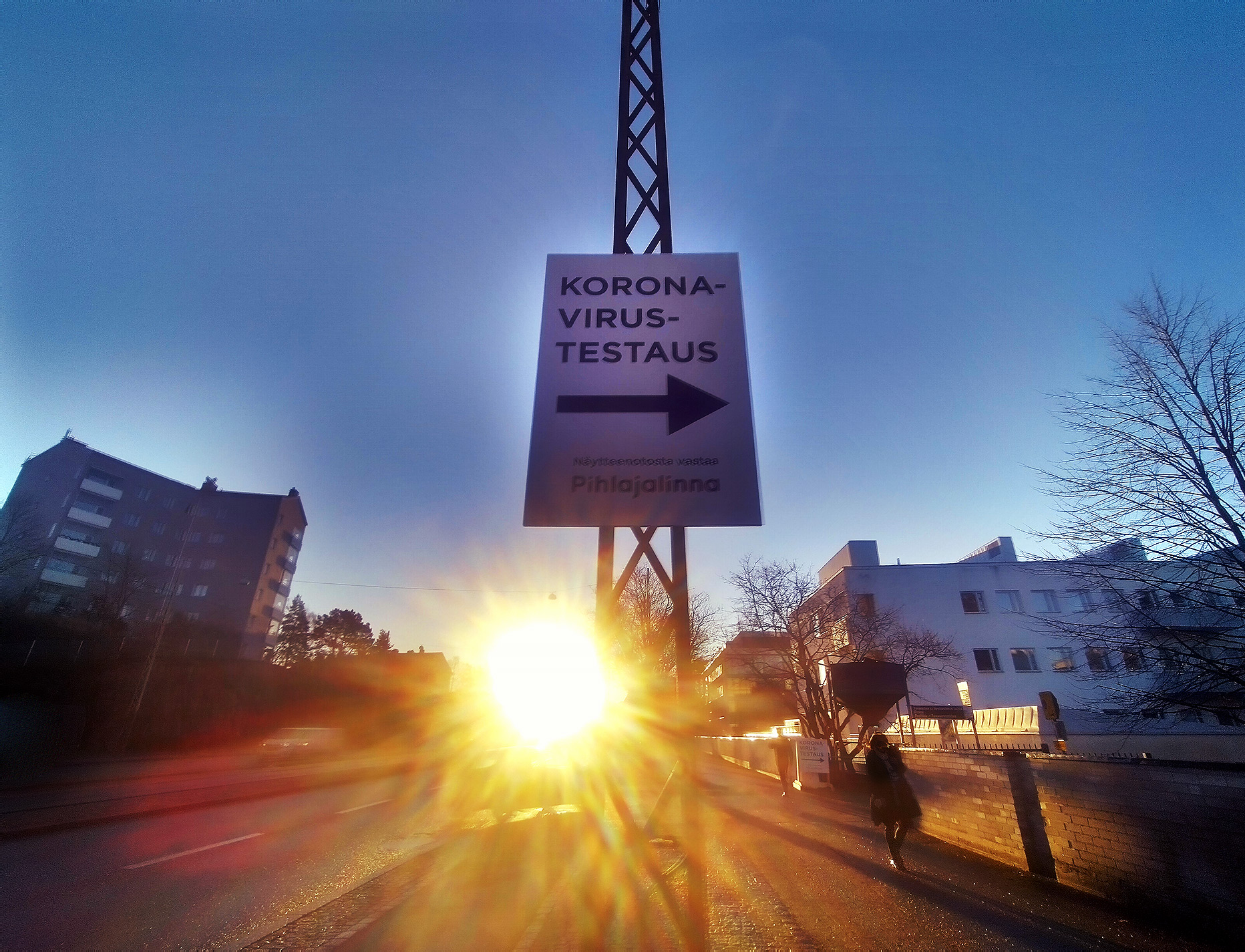 The capital region is now in the spreading phase of the coronavirus pandemic. Photograph: Tony Öhberg/Finland Today