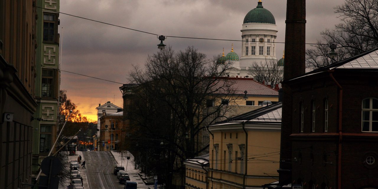 GALLERY: A Thin Layer of Snow is the Light of the Morning in Helsinki