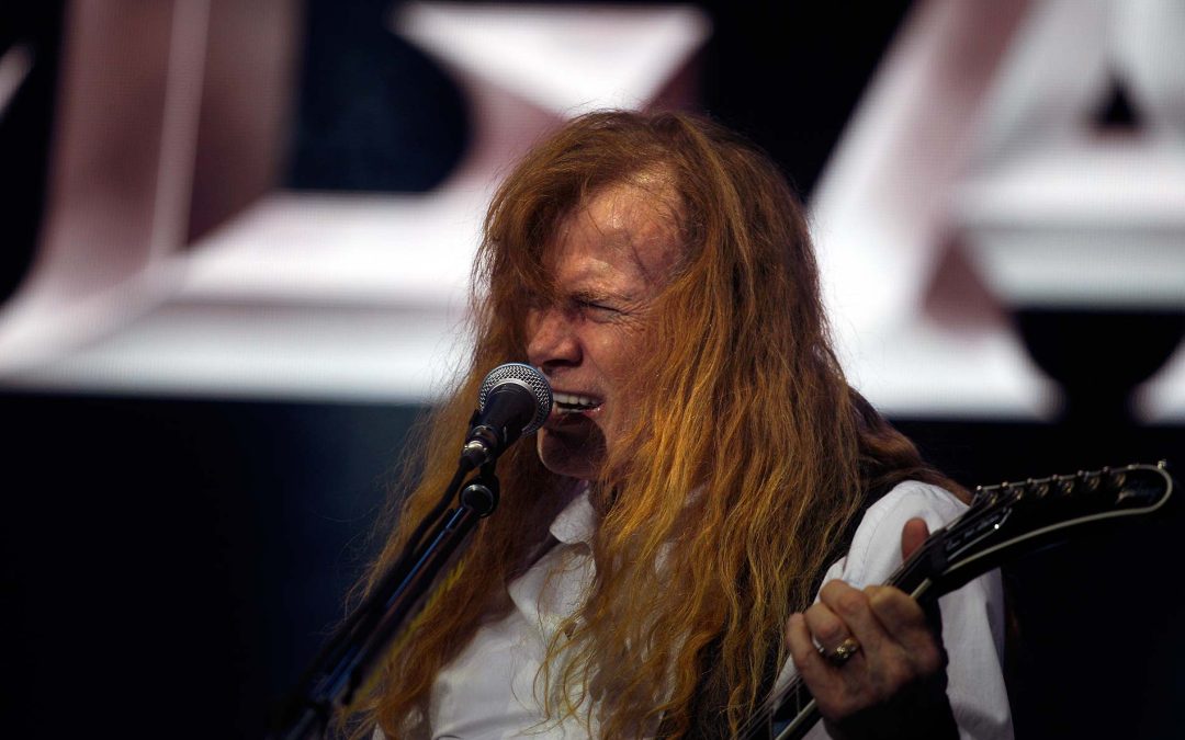 Chanting for a Guitar God: Megadeth Rules Tuska in a Heavy Metal Downpour