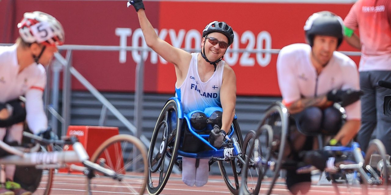 Finnish Wheelchair Racer Toni Piispanen Wins Gold at Tokyo 2020 Paralympic Games