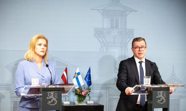 Latvian and Finnish Prime Ministers Discussed Ending the Russian ‘Hybrid Attack’