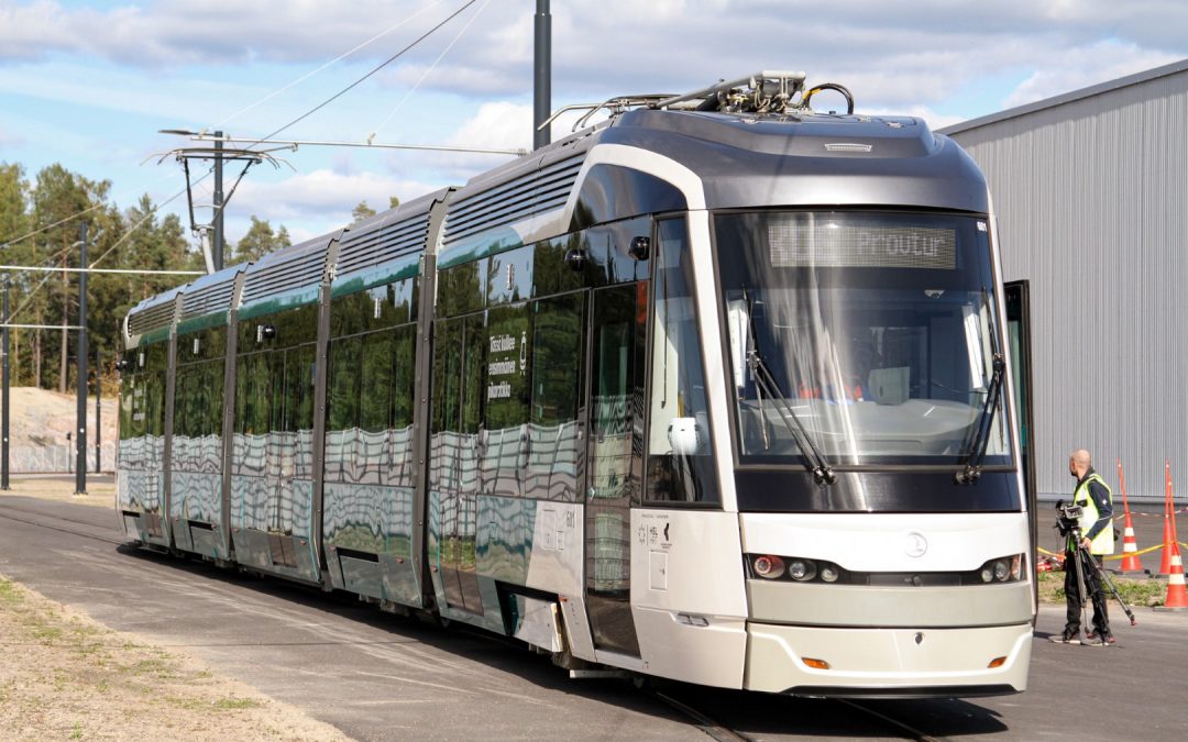 Helsinki’s First LRV is Rolling, and We Board the Prototype; Light Rail Vehicles to Replace Bus Route 550