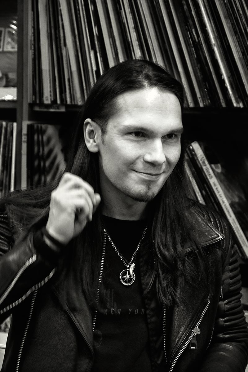 “Let There Be Shred” is the journalist’s favorite off the latest album where Mäntysaari made a heavy mark. The song not only features the old Megadeth feel, but it turns out to be explicitly designed to give the Finn a platform for an extended solo and show off his skills. Photograph: TONY ÖHBERG/FINLAND TODAY