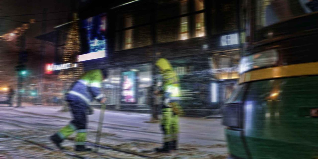 Tram and Car Collide on Mannerheimintie on Friday Evening
