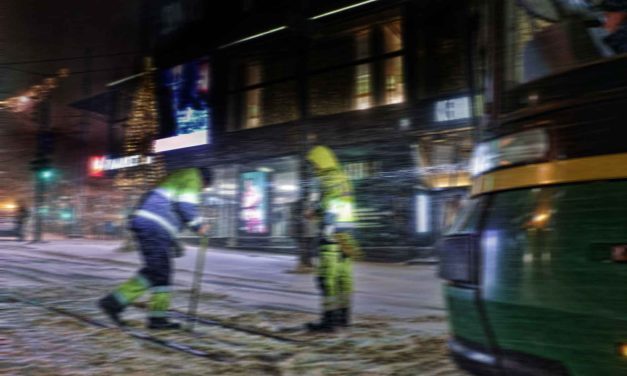 Tram and Car Collide on Mannerheimintie on Friday Evening