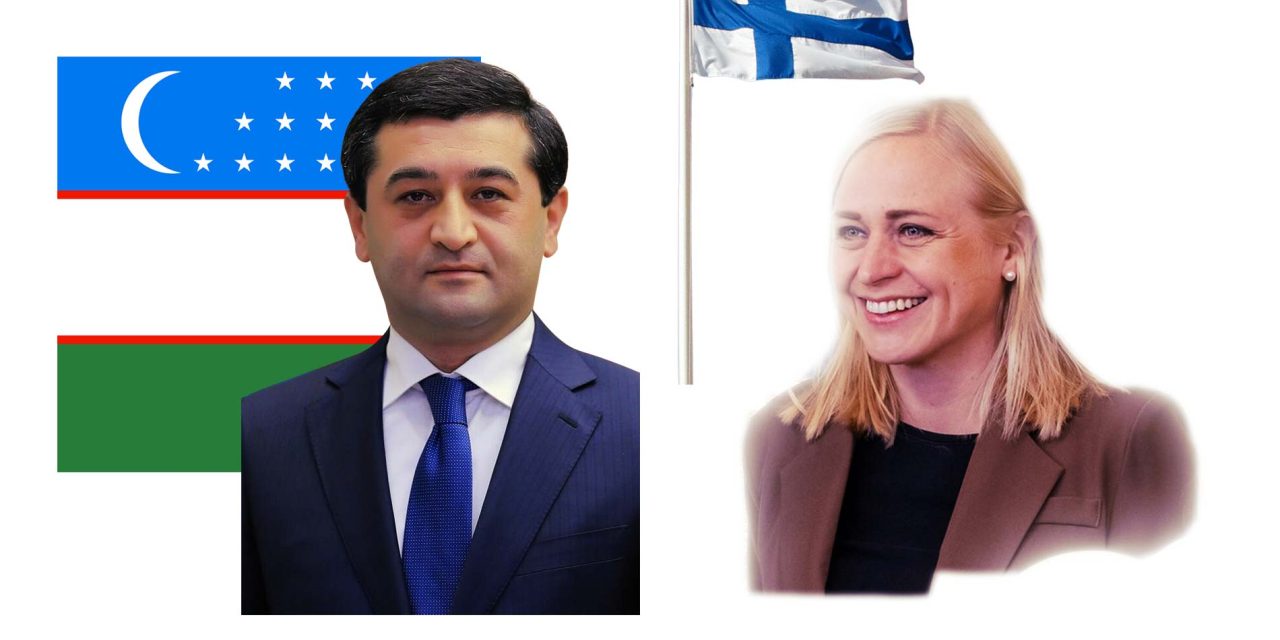 Uzbekistan’s Foreign Minister Bakhtiyor Saidov Visits Finland for Talks on Bilateral Relations and Security Policy